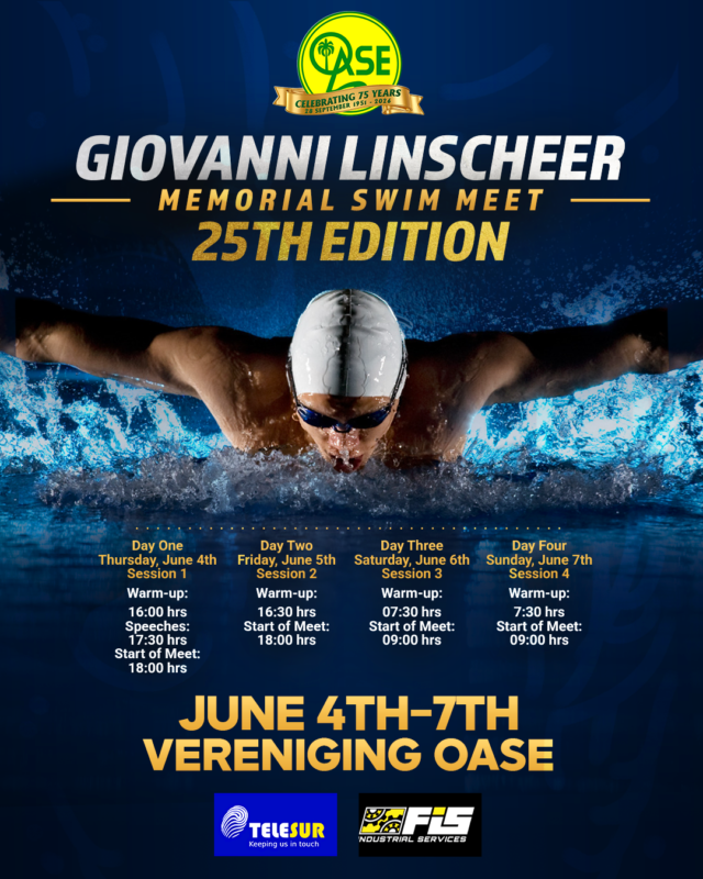 Giovanni Linscheer Memorial 2026 | | Loterij | | Zwembadbezetting